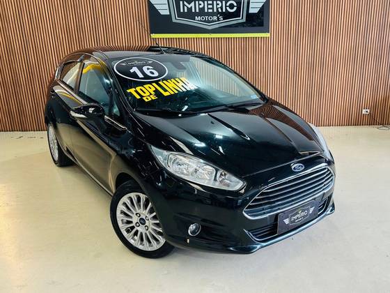 FORD FIESTA 1.6 TITANIUM HATCH 16V FLEX 4P POWERSHIFT FORD FIESTA 1.6 TITANIUM HATCH 16V FLEX 4P POWERSHIFT